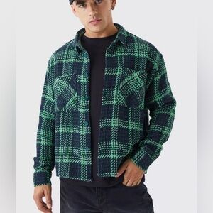 HEAVYWEIGHT CHECK SUPER BOXY‎ OVERSHIRT